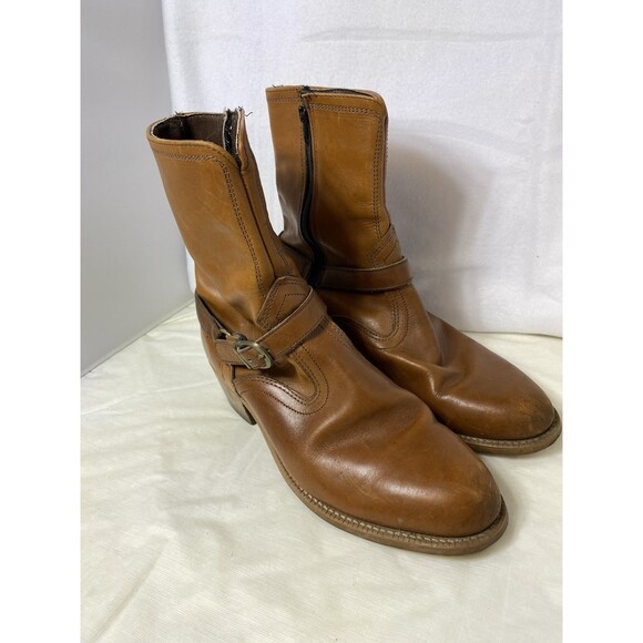 Unbranded men’s harness 9WW side zipper Boots - Picture 3 of 14